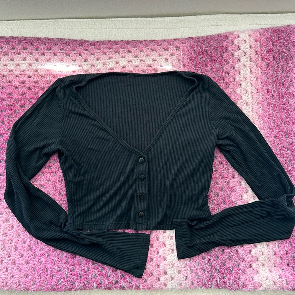 Alo Yoga Whisper Ribbed Cardigan